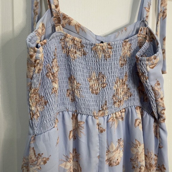 Blue floral dress - Picture 3 of 5